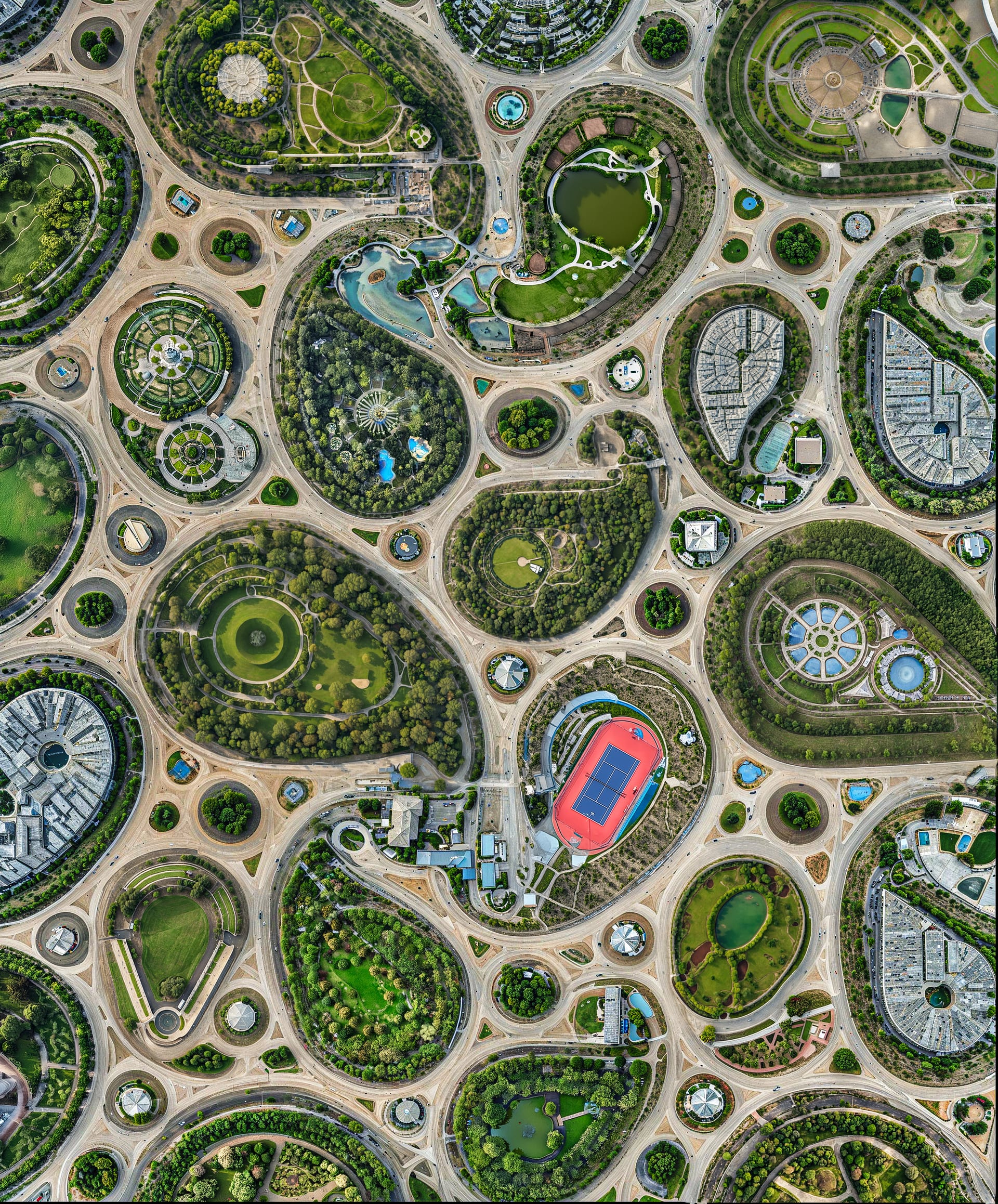 Persian Pattern Futuristic City cover image